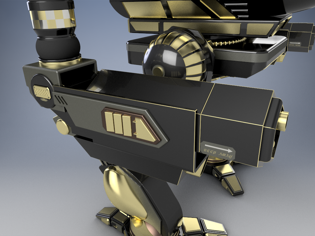 MadCat机甲战士机器人造型